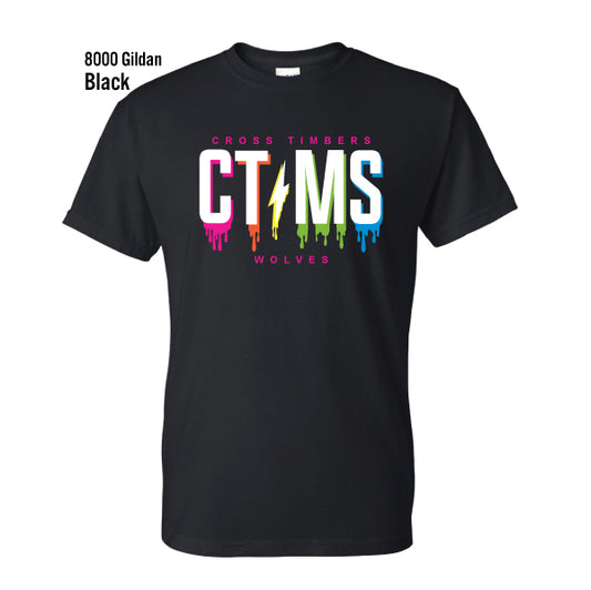 Cross Timbers MS "AC/DC CTMS" Gildan Dryblend Tee