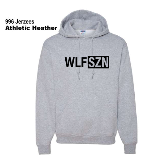 Cross Timbers MS "WLF SZN" Jerzees Fleece Hooded Pullover