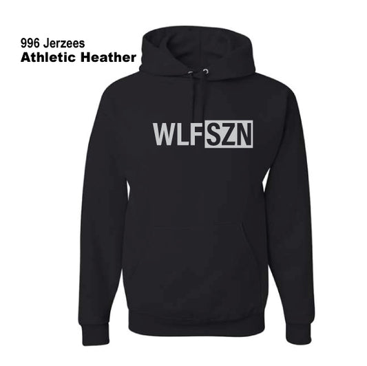 Cross Timbers MS "WLF SZN" Jerzees Fleece Hooded Pullover