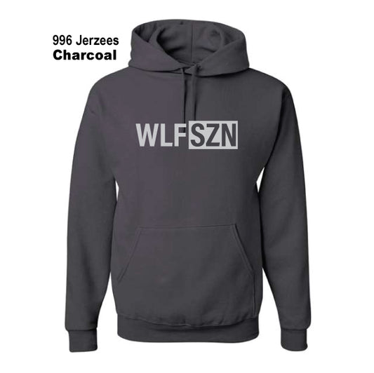 Cross Timbers MS "WLF SZN" Jerzees Fleece Hooded Pullover
