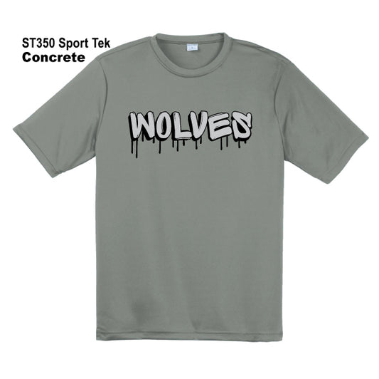Cross Timbers MS "Wolves Drip" Sport-Tek Competitor Tee