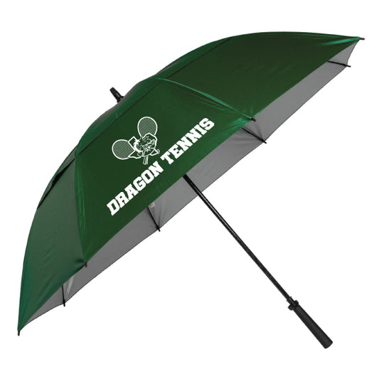 Carroll Tennis "Dragon Tennis Logo" Raydefyer Golf Umbrella