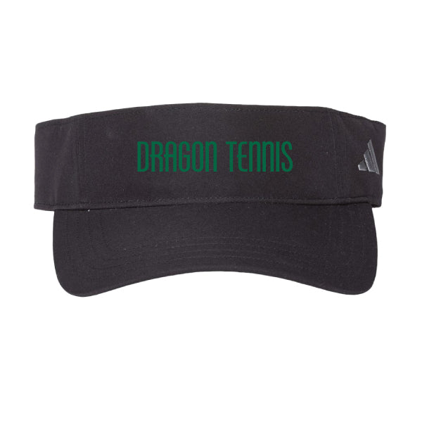 Carroll Tennis "DRAGON TENNIS" Adidas Superlite Team Visor
