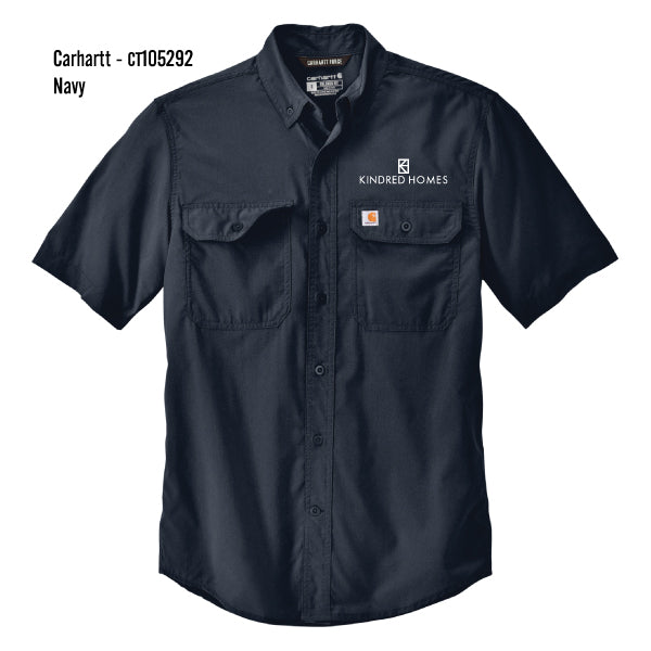 Kindred Homes Carhartt Force Solid S/S Shirt
