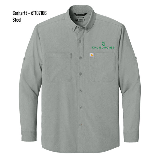 Kindred Homes Carhartt Sun Defender L/S Shirt