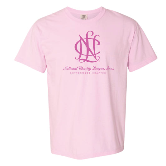 National Charity League Cottonwood Chapter "Large NCL ICON" Comfort Colors Tee