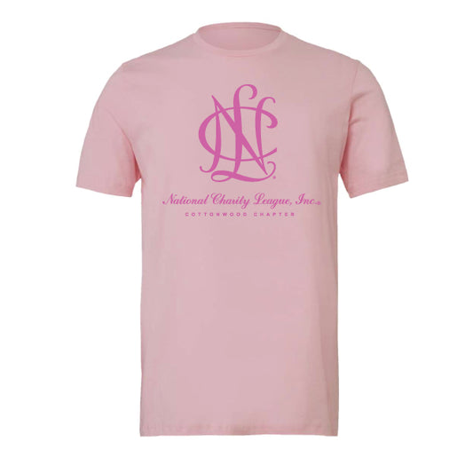National Charity League Cottonwood Chapter "Large NCL ICON" Bella Canvas Jersey Tee
