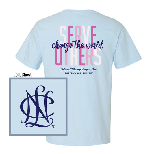 National Charity League Cottonwood Chapter "Serve Others" Comfort Colors Tee