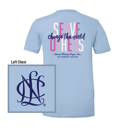 National Charity League Cottonwood Chapter "Serve Others" Bella Canvas Tee