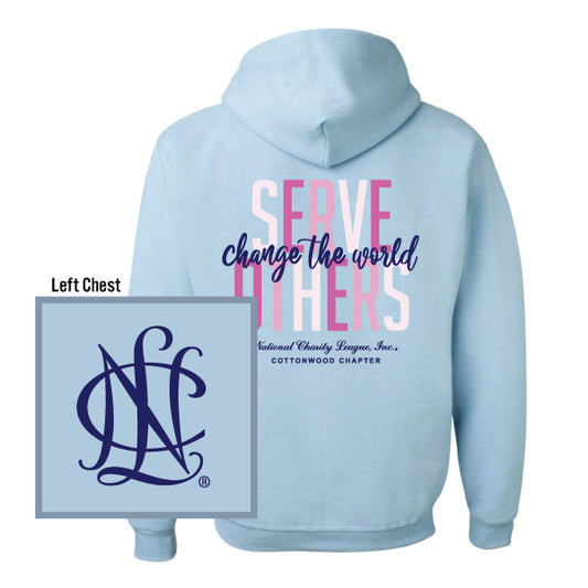 National Charity League Cottonwood Chapter "Serve Others" Jerzees Hoodie