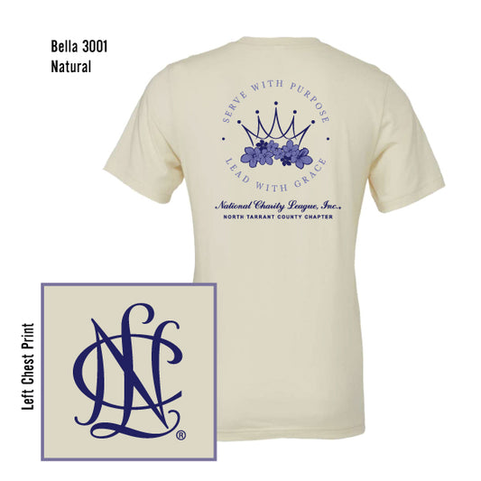 National Charity League North Tarrant County "Serve With Purpose" Bella Canvas Tee