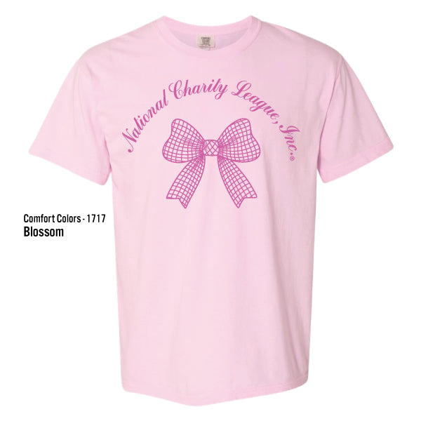 National Charity League Southlake Chapter "Bow" Comfort Colors Tee