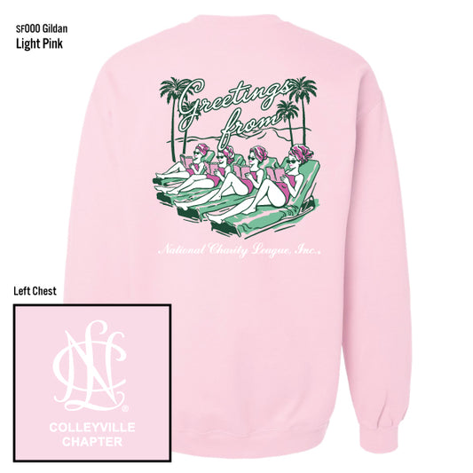 National Charity League Colleyville Chapter "Greetings" Gildan Softstyle Sweatshirt