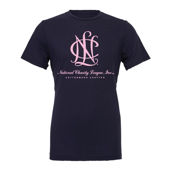 National Charity League Cottonwood Chapter "Large NCL ICON" Bella Canvas Unisex Jersey Tee
