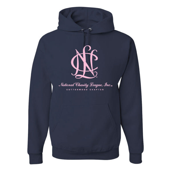 National Charity League Cottonwood Chapter "Large NCL ICON" Jerzees Nublend Fleece Hoodie