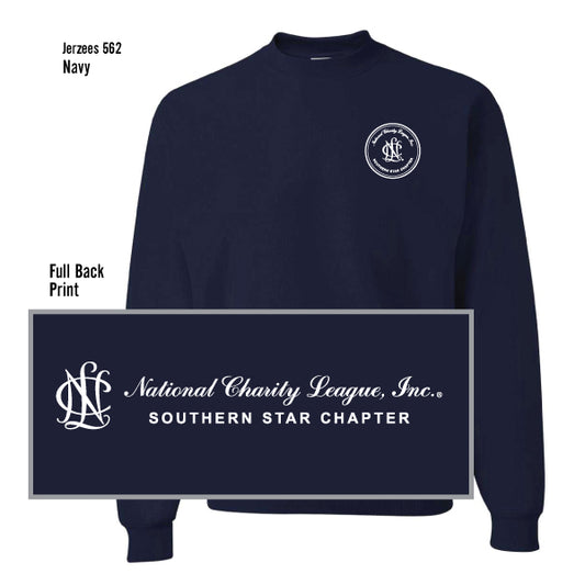 National Charity League Southern Star "Chapter Tee" Jerzees Sweatshirt