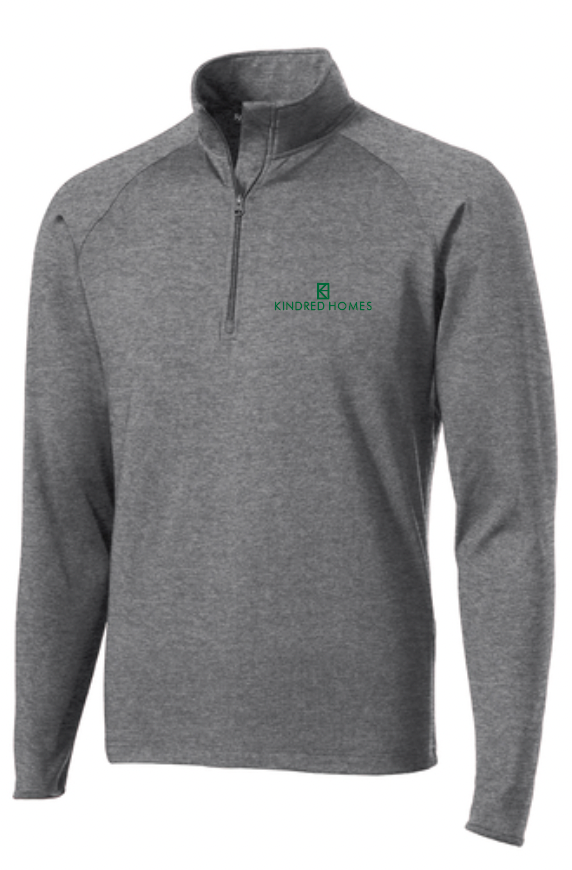 Kindred Homes Sport-Tek Sport-Wick Stretch Qt-Zip Pullover
