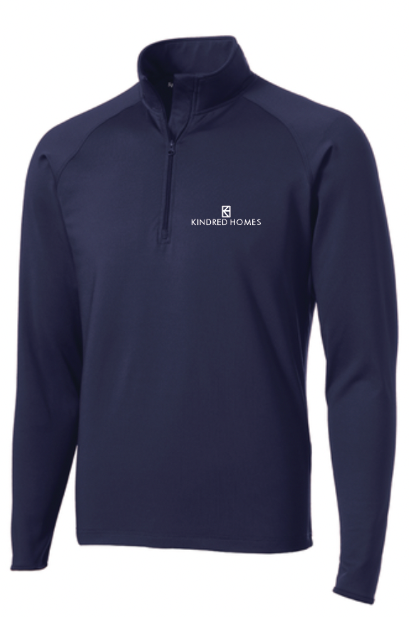 Kindred Homes Sport-Tek Sport-Wick Stretch Qt-Zip Pullover